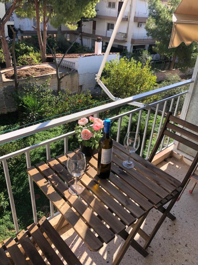 Sun Beach Apartment アナヴィソス エクステリア 写真